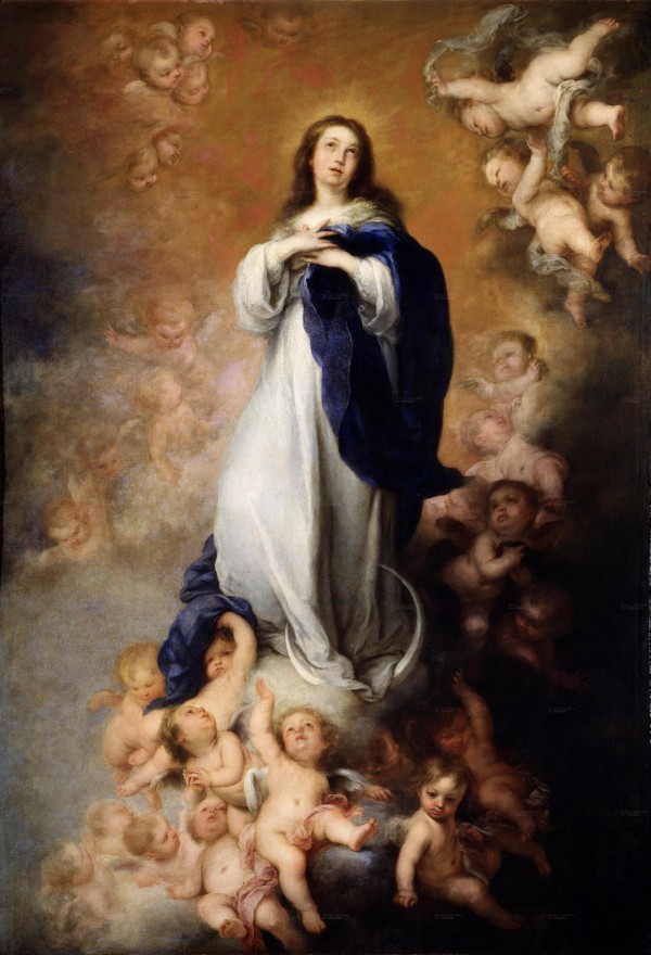 Imaculate conception by Bartolome Esteban Murillo
